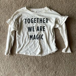 Girls long-sleeve shirt